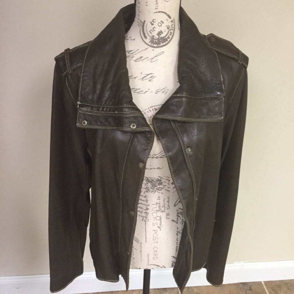 Marc New York leather jacket